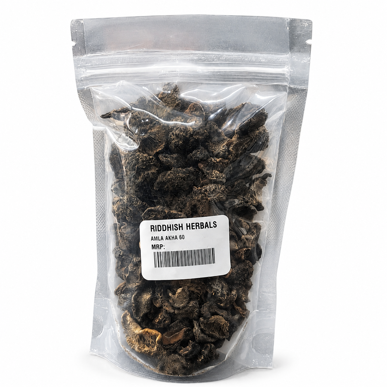 Riddhish Herbals Amla Akha front pouch mockup