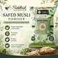 Riddhish Herbals Safed Musli Powder 50g Asparagus adscendens root powder hero infographic