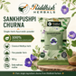 Sankhpushpi Churna 100% Convolvulus pluricaulis single-herb Ayurvedic powder 100 g by Riddhish Herbals
