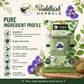 Sankhpushpi pure ingredient profile 100% whole-herb Convolvulus pluricaulis fine churna 100 g