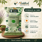 Saragva Pan Churna storage and care cool dry place sunlight and pack closure infographic