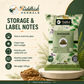 Shatavari Powder storage guidance and product label notes