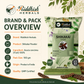 Riddhish Herbals Shikakai Powder brand and pack overview with Acacia concinna fruit 100 percent