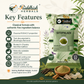 Sitopaladi Churna key features classical 16 8 4 2 1 ratio and five ingredient balance infographic