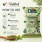 How to use Riddhish Herbals Sonamukhi Powder with warm water infographic