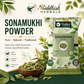 Riddhish Herbals Sonamukhi Powder 100g pure natural traditional Ayurvedic infographic
