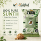 Riddhish Herbals 100 percent pure Sunth dry ginger single-herb powder infographic