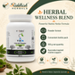 Riddhish Herbals Ten On Powder herbal wellness blend 100g infographic