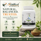Riddhish Herbals Ten On Powder natural balanced trusted herbal blend infographic