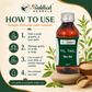How to use Riddhish Herbals Til Tail for scalp and body massage infographic