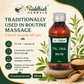 Riddhish Herbals Til Tail traditionally used in routine head and body massage infographic
