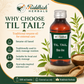 Why choose Riddhish Herbals Til Tail traditional sesame oil infographic