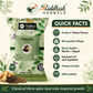 Riddhish Herbals Trikatu Churna 50g quick facts equal-parts three-spice blend infographic