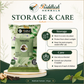 Riddhish Herbals Trikatu Churna storage and care instructions infographic