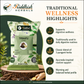 Riddhish Herbals Trikatu Churna traditional digestive wellness highlights infographic