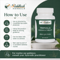 How to use Riddhish Herbals Triphala Guggulu Tablet under Ayurvedic guidance infographic
