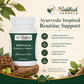 Riddhish Herbals Triphala Guggulu Ayurveda-inspired digestive and daily wellness routine support infographic