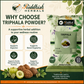 Riddhish Herbals Triphala Powder digestive wellness benefits infographic
