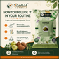 Riddhish Herbals Triphala Powder how to use infographic
