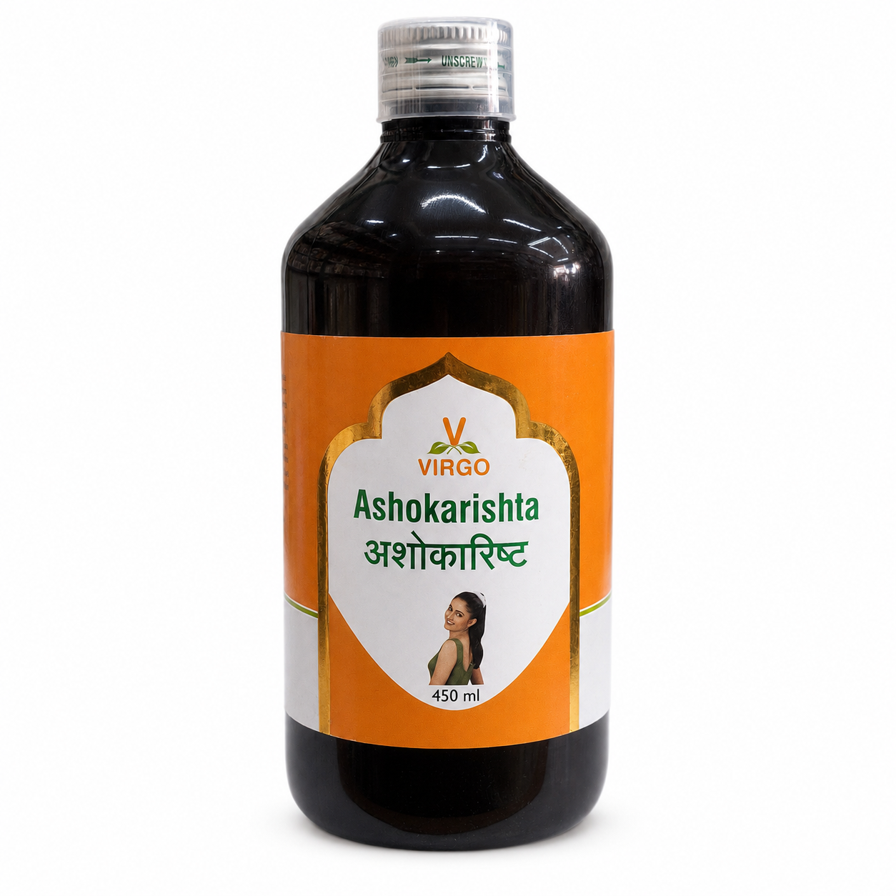Virgo Ashokarishta 450 ml front view