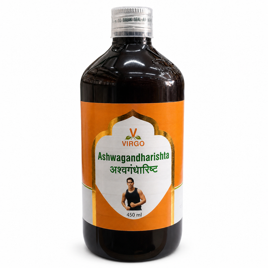 Virgo Ashwagandharishta 450 ml front view