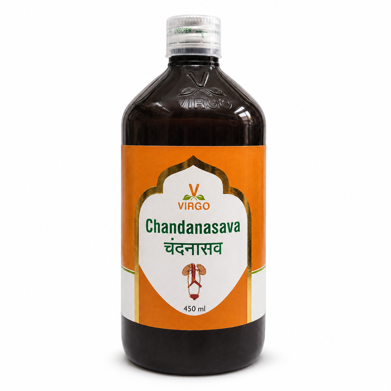 Virgo Chandanasava 450 ml front view