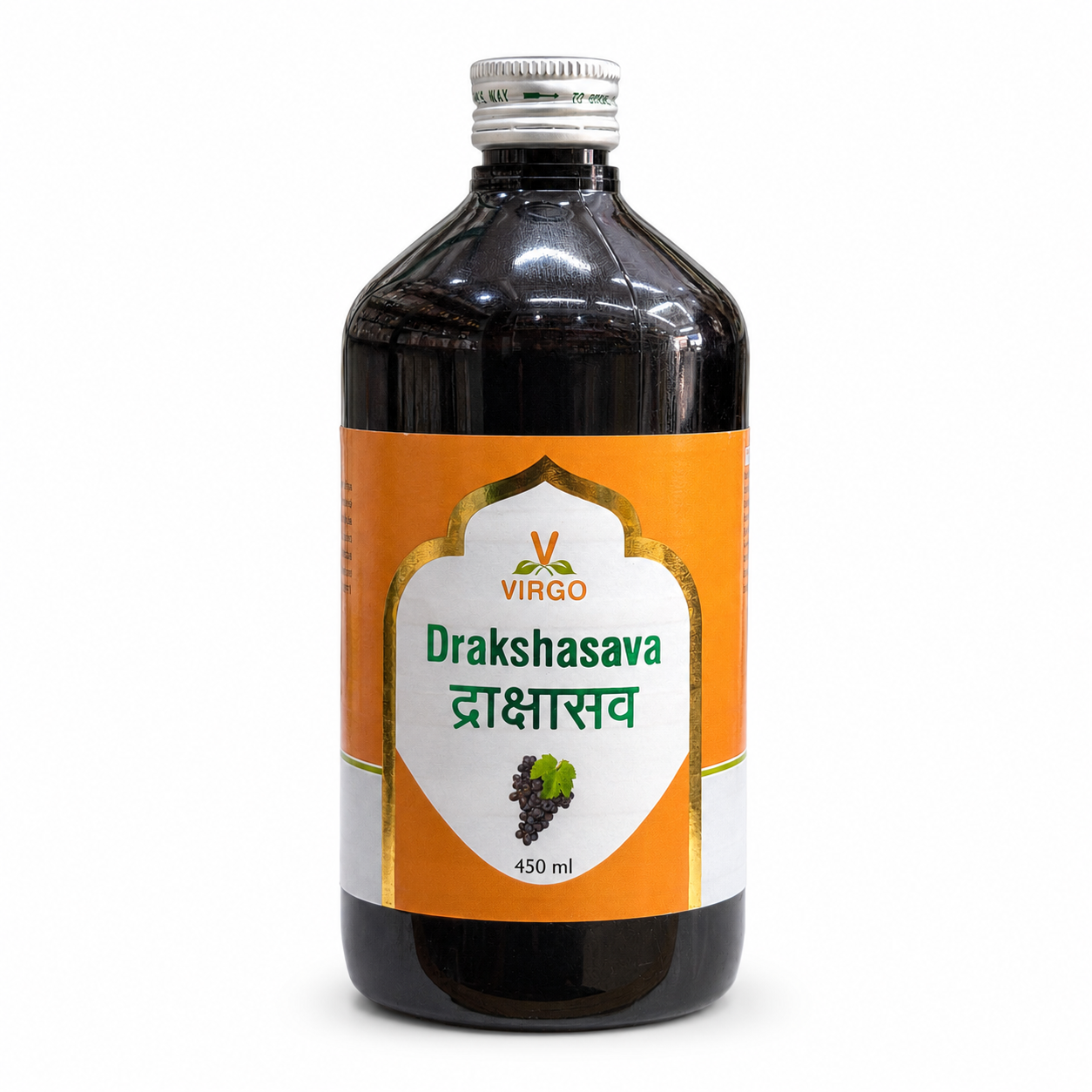 Virgo Drakshasava 450 ml front view