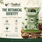 Riddhish Herbals Yastimadhu Powder botanical identity infographic