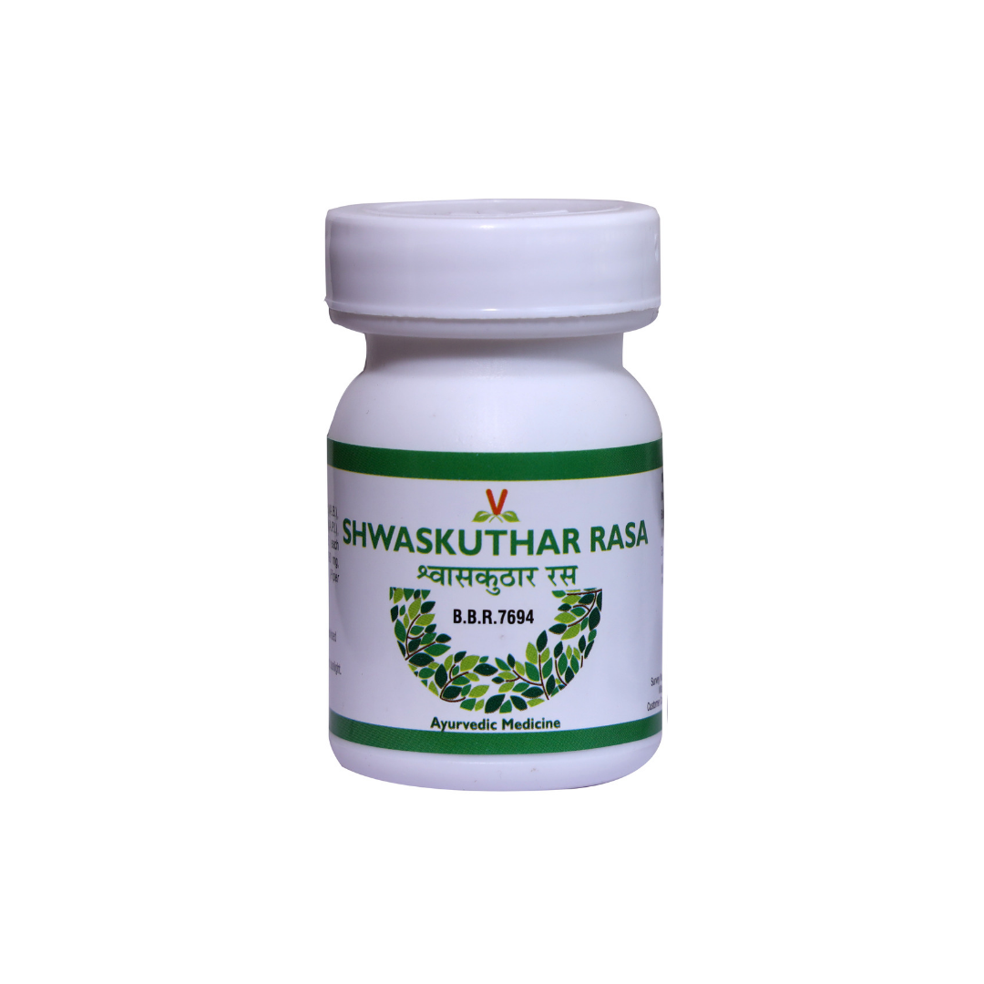 Shwaskuthar Ras SWAS KUTHAR RASA VIRGO 40 TAB – Riddhish Herbals