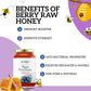 Berry Raw Organic Honey 500g | Natural Taste Honey | Raw and Unprocessed | Punjab Region
