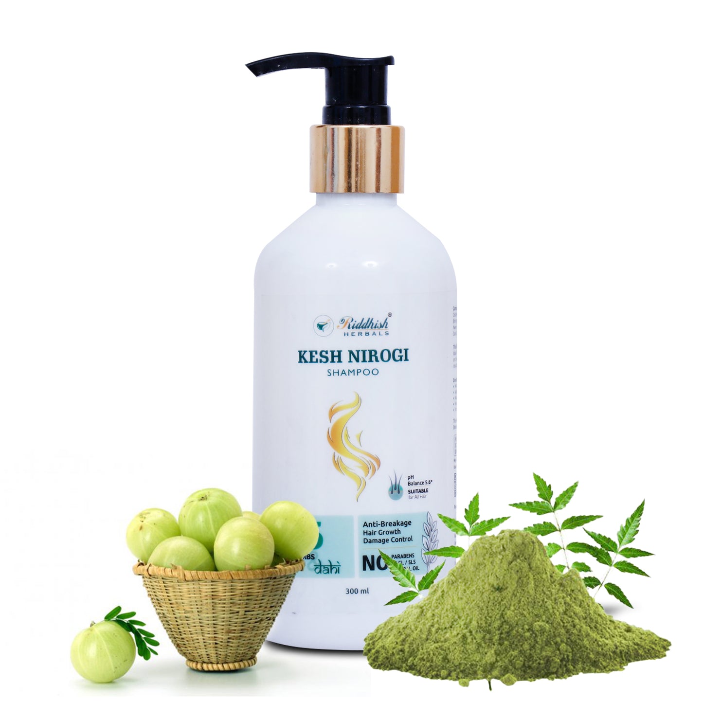 Kesh Nirogi Anti Hairfall Smooth and Silky Shampoo - Intense Moisturization for Shiny Hair
