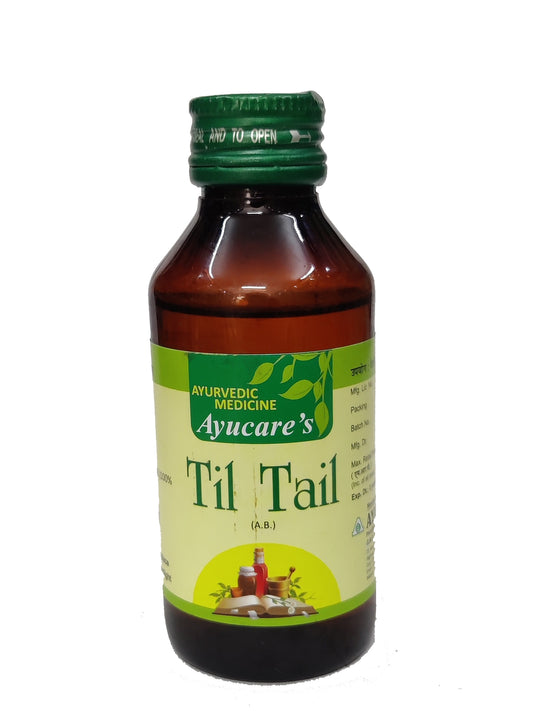 TIL TAIL AYUCARE 100 ML | Sesamum indicum | For Radiant Skin, Joint Comfort, and Digestive Wellness 🌟