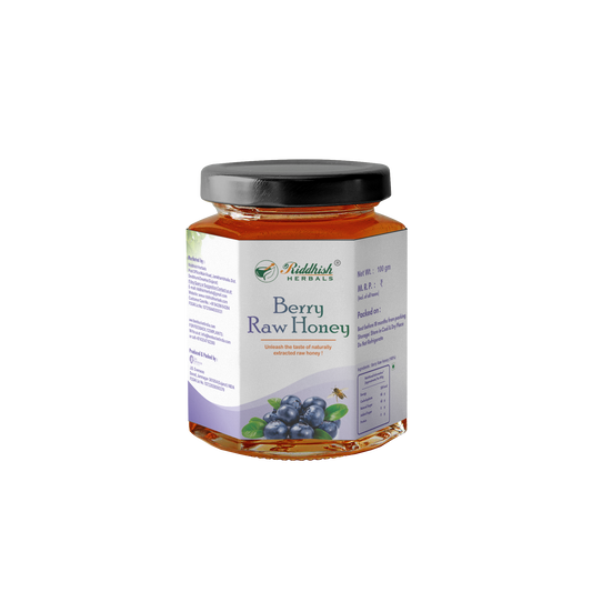 Berry Organic Raw Honey 100g | Natural and Unprocessed | Punjab Region