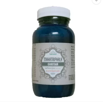 MAHA TRIPHALA GHRITAM 100 GM | Ayurvedic Herbal Ghee | Aids Vision, Digestion, &amp; Immunity 🌿