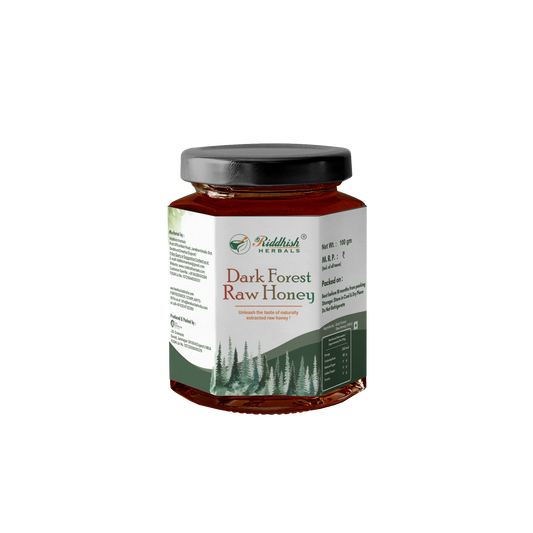Dark Forest Raw Organic Honey 100g | Raw and Unprocessed | Madhya Pradesh Region