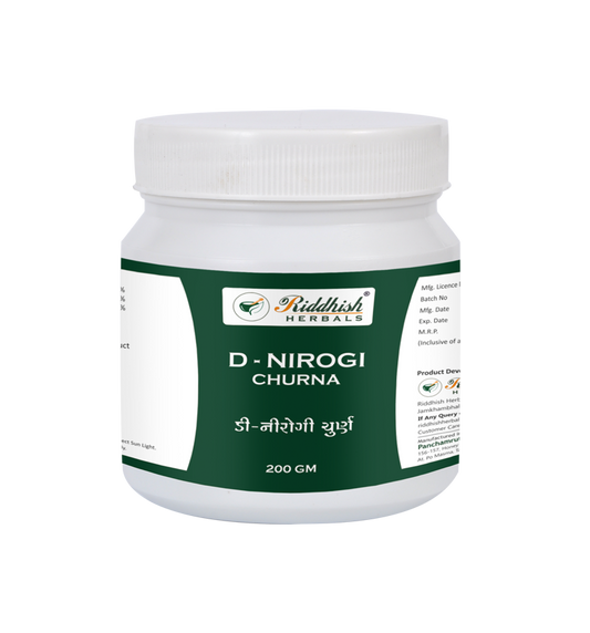 D Nirogi Powder - Natural Blood Sugar Control with Ayurvedic Excellence