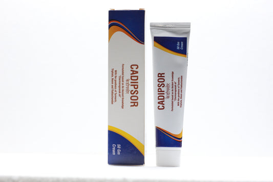 Cadipsor Cream | Effective Relief for Skin Problems | Cadila Chezgreen Herbal Division | Based on Charmarognasak Oil
