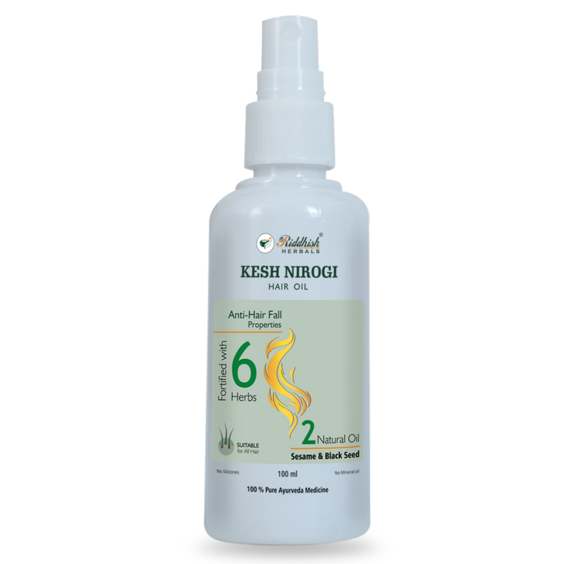 Kesh Nirogi Anti Hair fall Oil 100ml | RIDDHISH HERBALS 🌿 | Strengthen, Nourish & Protect Your Hair Naturally