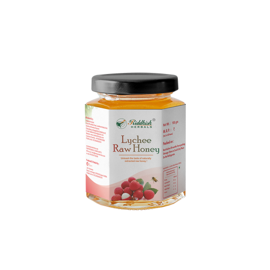 Lychee Raw Organic Honey 100g | Raw and Unprocessed | Punjab Region