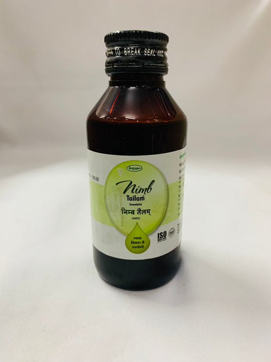 NIMB TAILAM 100ML  | Azadirachta Indica | Ayurvedic Neem Oil for Skin Care