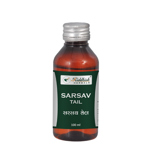 Sarsav oil | Mustard oil for Hair and Body Massage | 100ml