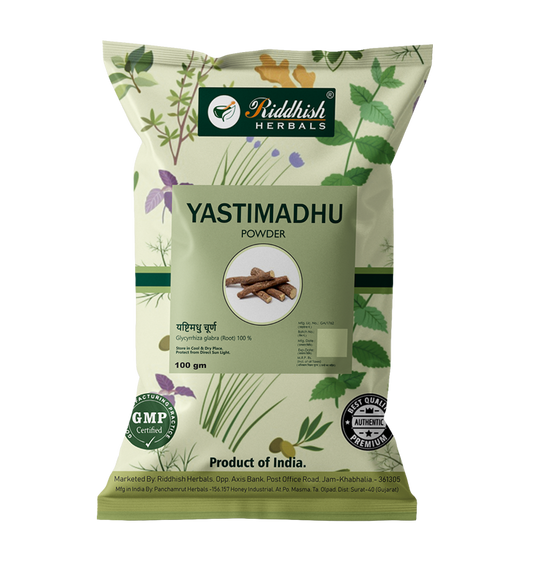 yastimadhu powder (Licorice) | Mulethi | Jethimadh | 100gm.